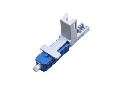 China Em-bedded type Pre-polishing Wedge Lock Mechanism 52mm Length Fiber Mechanical Splice SC/UPC Fast Connector for sale