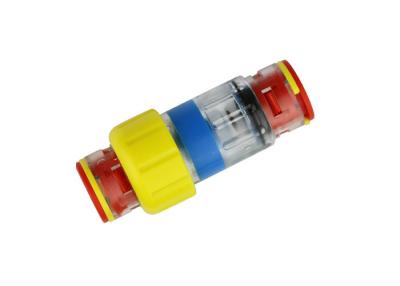 China Gas Block Micro duct Connectors with Locking Clips for sale