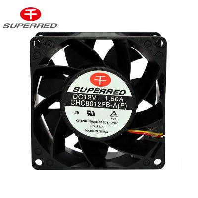 China High Air Flow PBT PWM Controlled Fan For Server for sale