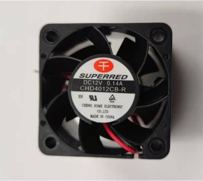 China 12V DC Cooling Server Rack Fan PBT 24.35 CFM With Ball Bearing for sale