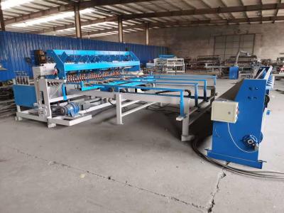 China Wall Construction 2.4m 2.2KW Reinforced Mesh Machine , Barbed Wire Fencing Machine for sale
