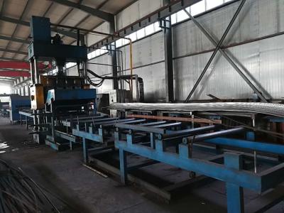 China 6m Cross Bar CNC 50mm Steel Grating Welding Machine , Steel Plate Welding Machine for sale