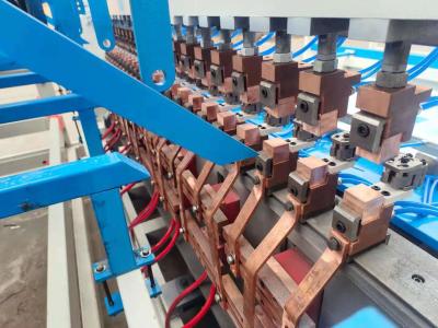 Chine PLC Mesh Welding Machine renforcé concret de Mesh Length 12m Panasonic à vendre