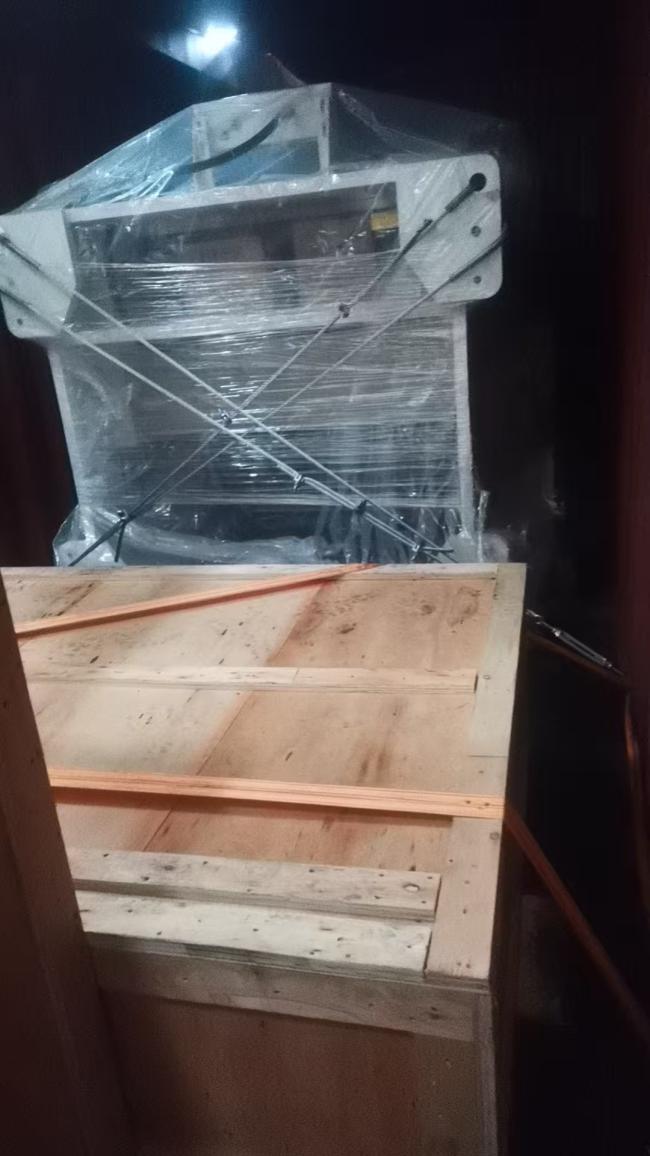 Industrial equipment secure packaging