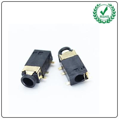 China Security 3.5mm Audio Socket , 7Pin Stereo Smd 3.5Mm Phone Jack 5Pin for sale