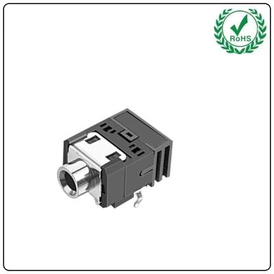 China 5 Pins PCB Mount Stereo Socket , 3.5mm Jack Audio Connector PJ3006C for sale
