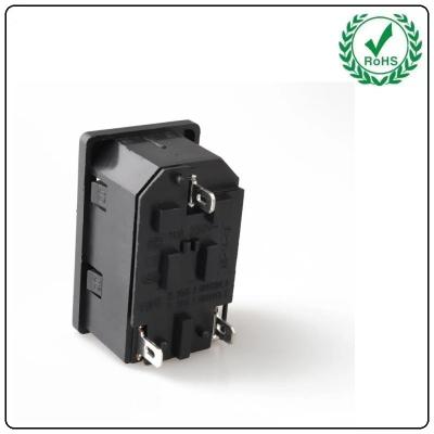 China LZ-14-F16 10A 250V Power Outlet AC socket IEC INLET Universal EU AU UK Copper CE for sale