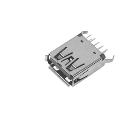 China Micro Usb adaptador de 180 graus, do AF micro B conector fêmea do Usb 3,0 à venda