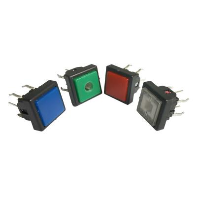 中国 照明の蝕知スイッチは、正方形カバー シリコーンの帽子押しボタンの気転スイッチ、ランプ スイッチ、照明の気転スイッチを導いた 販売のため