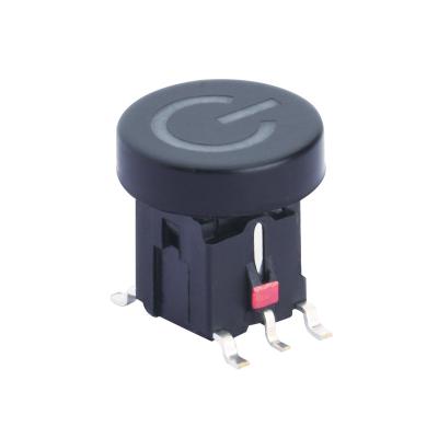China Illumination Tactile Switch,Durable 6 Pin Momentary Led light Push Button Switch,Lamp Switch,Illuminated Tact Switch for sale