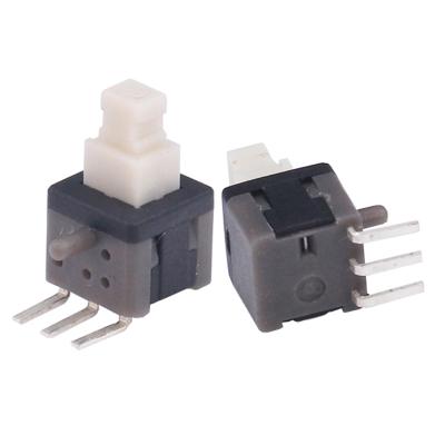 China 5.8x5.8mm On Off SPST DIP Push Button Switch 50VDC 0.5A for sale