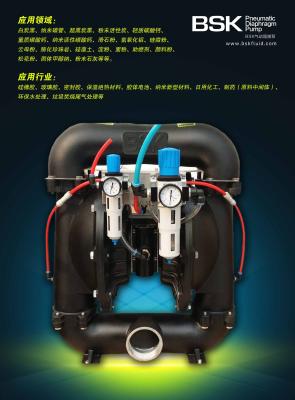 China Stainless Steel Air Driven Double Diaphragm Pump For Gravure Printing for sale
