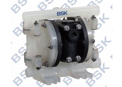 China Plastic Air Operated Diaphragm Pump 2 Diaphragm Pump With Butterfly Valves for sale