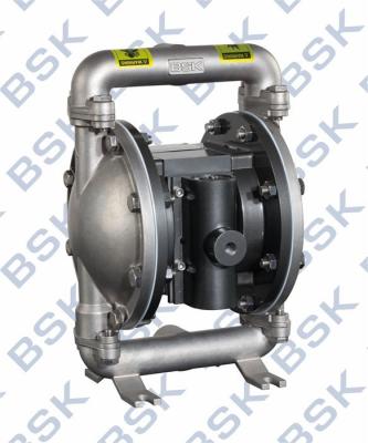 China Air Driven Stainless Steel Diaphragm Pump 2 Diaphragm Pump For Ceramics Industry for sale