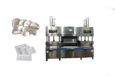 China Máquina de fabricación de placas del bagazo de la caña de azúcar del PLC 1100m m x 800m m en venta