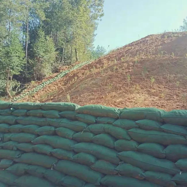 Pet Embarkment Protection Woven Geotextile Geobag for Basement Reinforcement