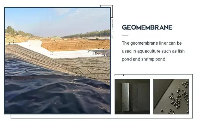 1.0mm 1.5mm 100% Virgin Material ASTM Anti-Seepage Waterproof Impermeable Smooth Textured LDPE LLDPE HDPE Geomembrane for Landfill Mining Liner