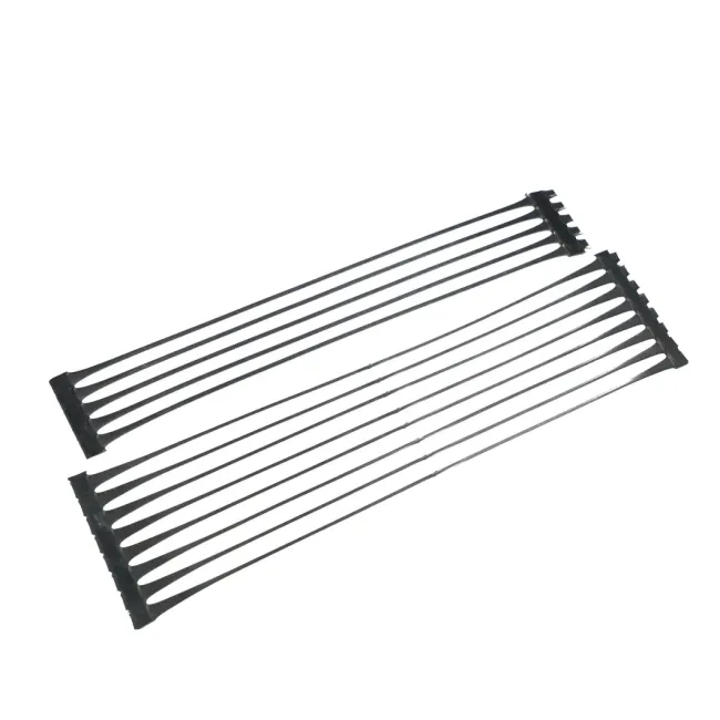 Reinforcement Biaxial Plastic PP PE Uniaxially Composite Stretched HDPE Geogrid Road Railway Construction