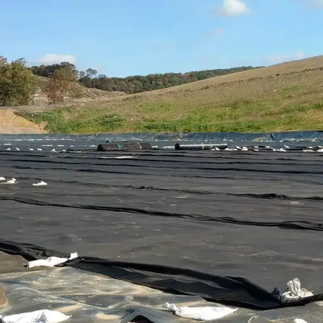 Factory Price 100% Virgin High Density Polyethylene Anti-Seepage Waterproof Smooth Textured HDPE Geomembrane for Landfill Mining Dam Water Lake Pond Liner