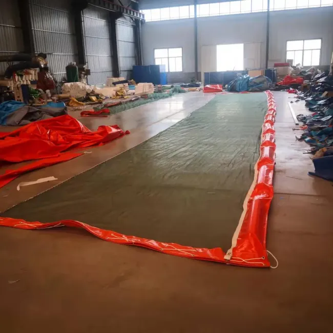 High Quality Silt Curtain PVC Floating Silt Curtain Factory Supply