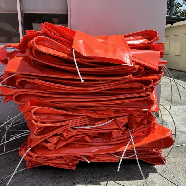 Water Pollution Control Oil Boom PVC Permeable Aquatic Silt Curtain