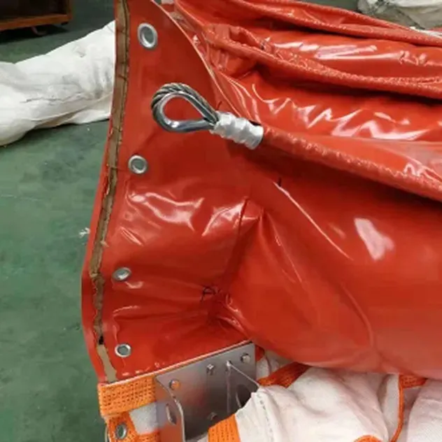 Water Pollution Control Oil Boom PVC Permeable Aquatic Silt Curtain