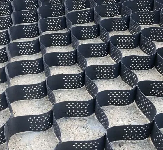 HDPE Geocell Plastic Driveway Gravel Geocell 50-440mm Soil Control in Road for Road Reinforcement Slope Protection Erosion Control Gravel Highway