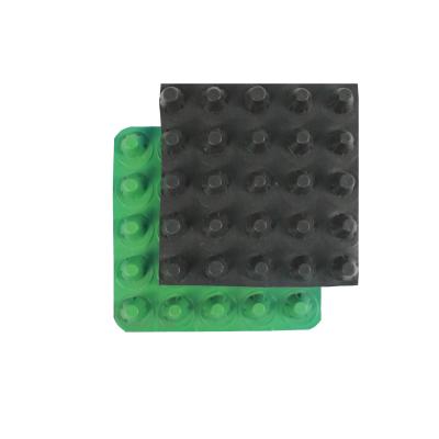 China HDPE Plastic Basement Dimpled Membrane Drainage Board Waterproofing for sale