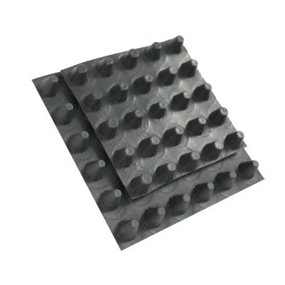 China HDPE Roof Waterproof Membrane Greening Plastic Dimple Drainage Board for sale