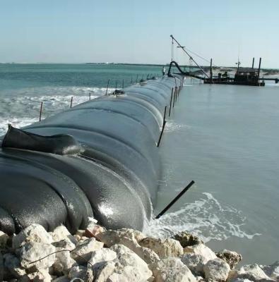 China Bolsa geotéxtil tejida de PP de alta resistencia Geobasa/geotubes para el tratamiento de aguas residuales o proyectos de dragado marino en venta