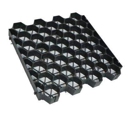 China Plastic Grass Paver Turf Grid Honeycomb Paving Grass Grid For Parking Lot for sale
