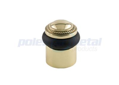 China ISO Approved Custom Metal Hardware , Bright Brass Solid Brass Kitchen Modern Door Stop for sale
