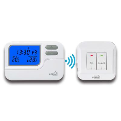 China Internet Wireless Gas Boiler Thermostat For Home Hotel ST2403 RF for sale