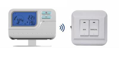 China Wireless Heater Thermostat / Wireless Room Thermostat For Floor Heating for sale