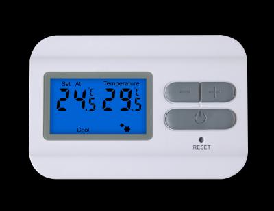 China 2 Wire Programmable Thermostat , Wiring Electric Heat Thermostat for sale