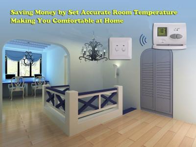 China Electronic Radiator Thermostat , Temperature Controller Thermostat for sale