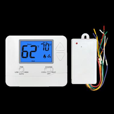 China Fireproof ABS Digital Non-programmable Room PTAC Thermostat For HVAC System for sale