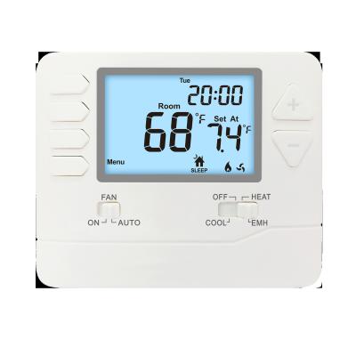 China Omron Relay Heat Pump Thermostat Customizable Color Adjustable Control For Underfloor for sale