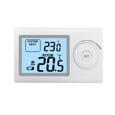 China Termostato da sala do aquecimento do controle de temperatura, cor do branco do termostato da casa de Digitas à venda