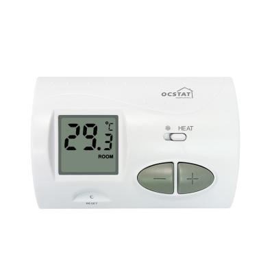 China Da alimentação por acumuladores termostato programável da sala do aquecimento do controle de temperatura não - à venda