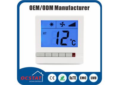 Chine Pièce de ménage chauffant le thermostat de FCU, thermostat de climatisation de Digital à vendre