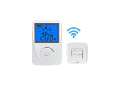 China 230V Wireless Digital HVAC RF Room Thermostat Temperature Controller For  Boiler for sale