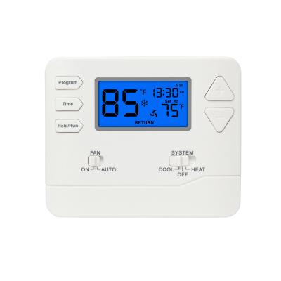 China Multi Stage 5 / 1 / 1 Programmable Digital Room Thermostat For Heating Control Easy Operation for sale