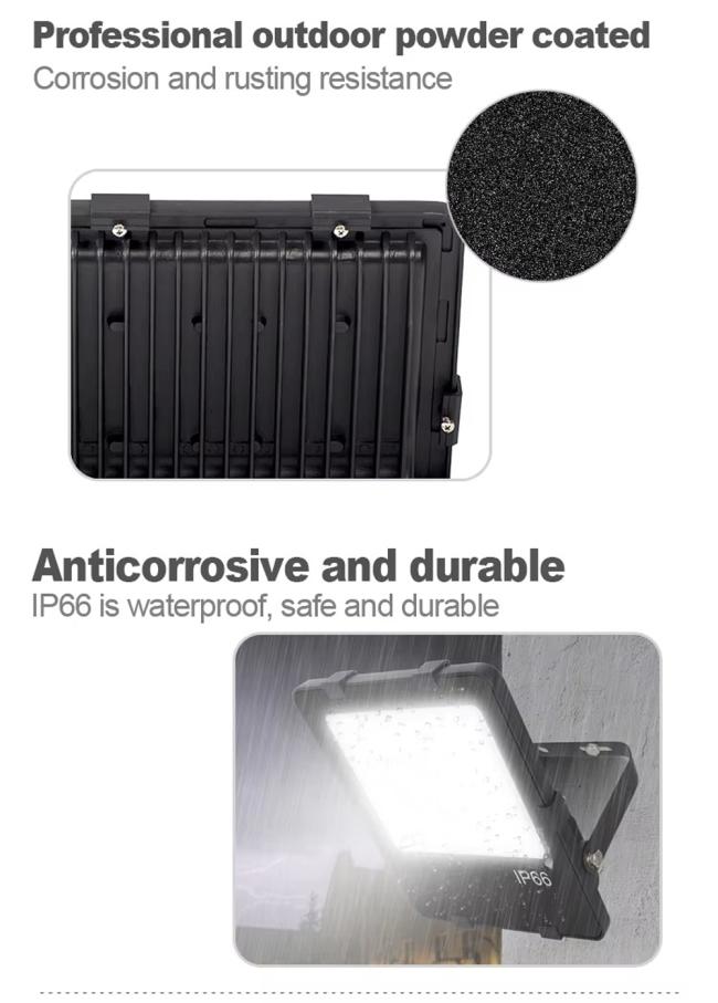 LED Flood Light 200W - Installation Example