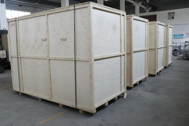 Final packaged machine ready for shipment