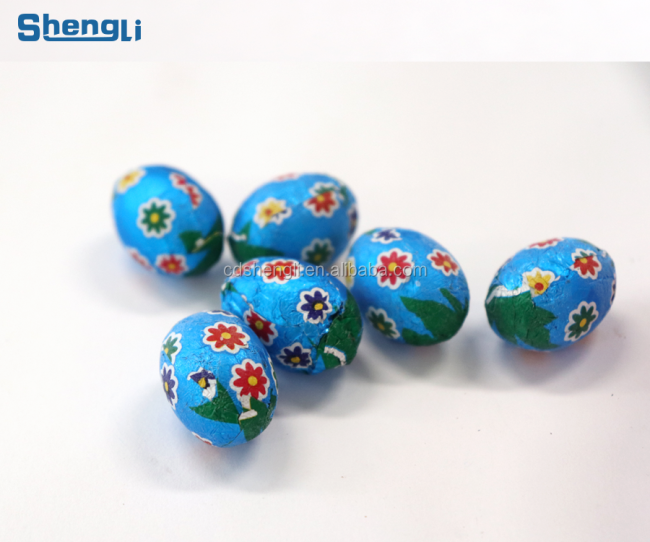 Chocolate balls eggs wrapping machine