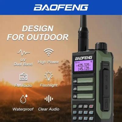 China Waterproof High Power Antenna Walkie Talkie , 128 Channels Portable UHF Radio for sale