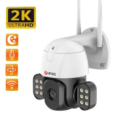 China 2K WiFi CCTV Home Indoor Security Camera IP65 Waterproof Full Color for sale