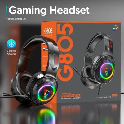 China G805 Unisex Headset Gaming Headset USB7.1 Headset à venda