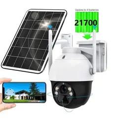 China CMOS Sensor Solar Wifi Security Camera Ptz 4mp Hd Wifi Ip Cctv Surveillance for sale